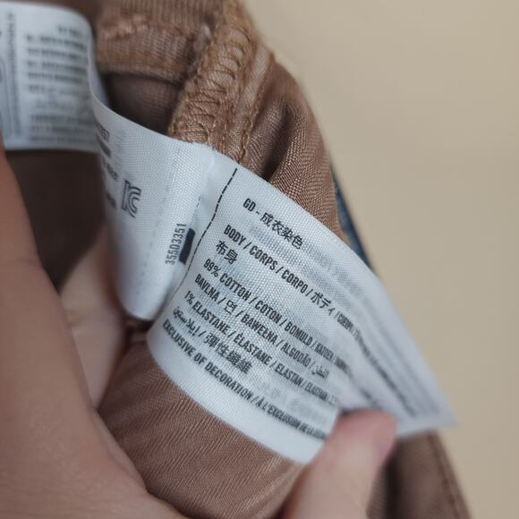 Hollister Ultra High-Rise Cargo Utility Dad Pant in Brown Size 14R - Picture 11 of 12